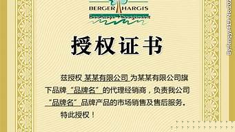 品牌策划大赛授权