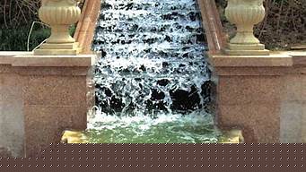跌水景观设计（跌水景观设计平面图）