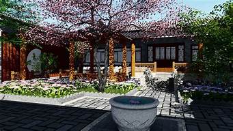康巴什住宅庭院景观设计（康巴什别墅）