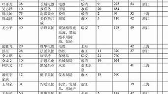 温州富豪排行榜（温州商人100强名单）